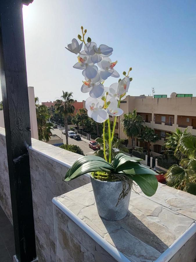 Ático dúplex en primera línea con piscina privada! Vera Exterior foto