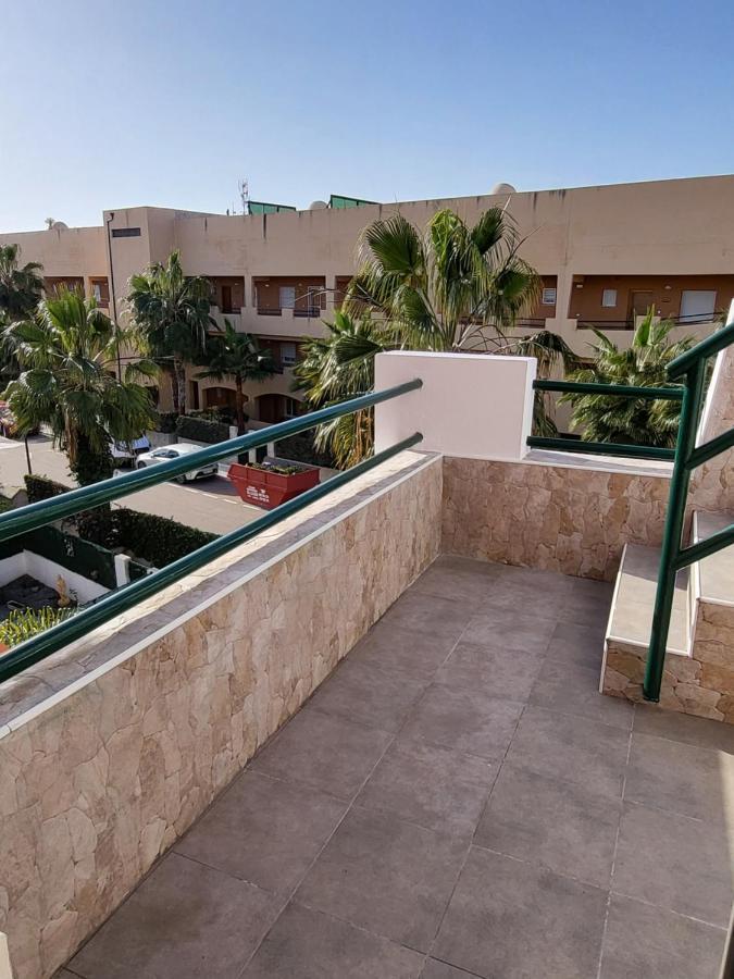 Ático dúplex en primera línea con piscina privada! Vera Exterior foto