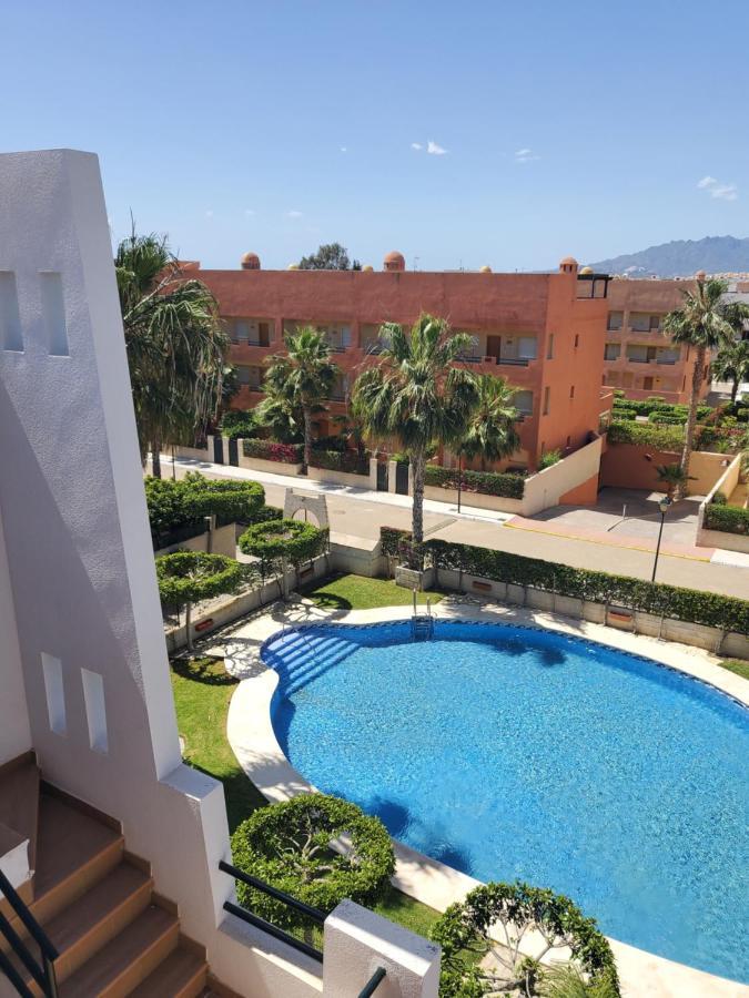 Ático dúplex en primera línea con piscina privada! Vera Exterior foto