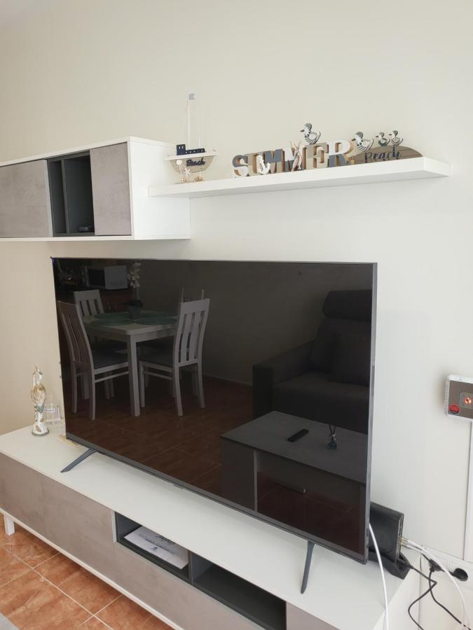 Ático dúplex en primera línea con piscina privada! Vera Exterior foto