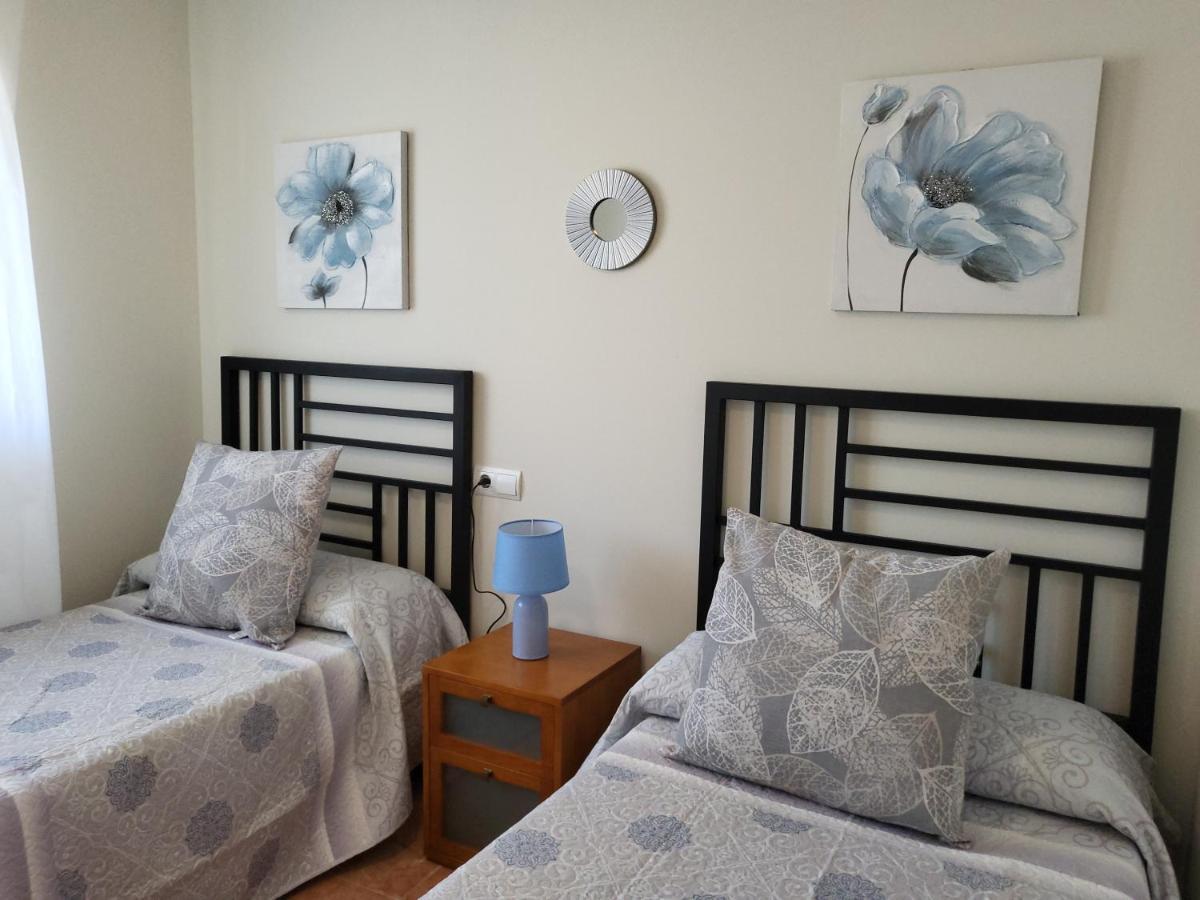 Ático dúplex en primera línea con piscina privada! Vera Exterior foto