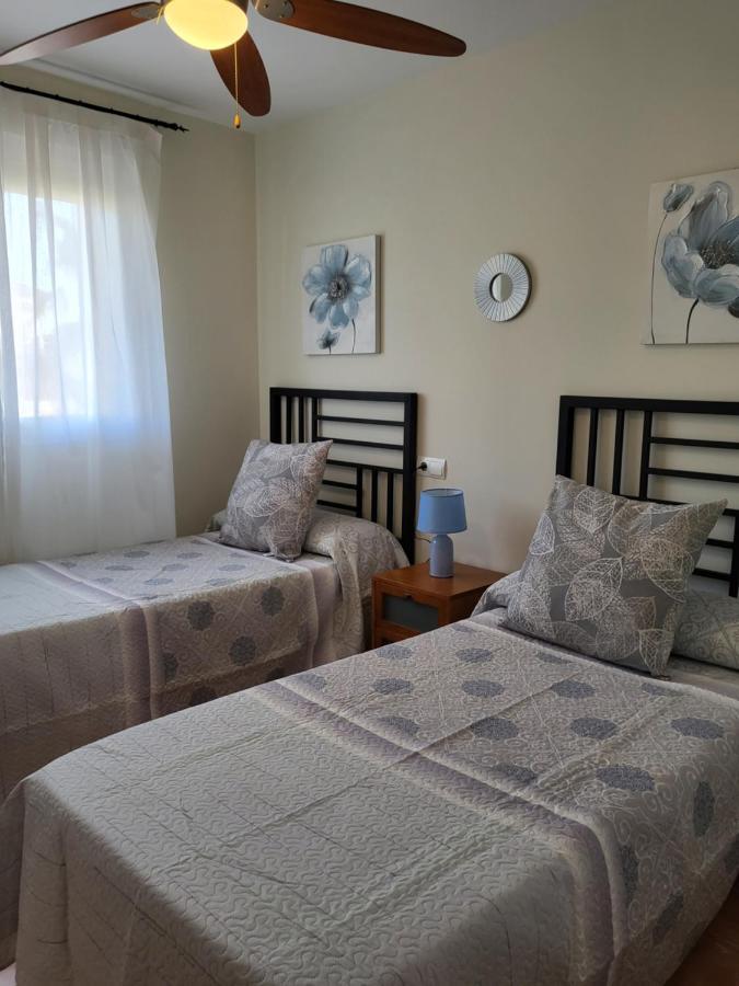Ático dúplex en primera línea con piscina privada! Vera Exterior foto