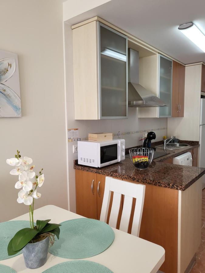 Ático dúplex en primera línea con piscina privada! Vera Exterior foto