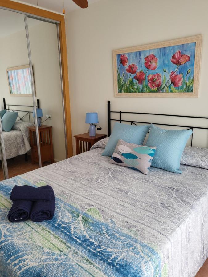 Ático dúplex en primera línea con piscina privada! Vera Exterior foto