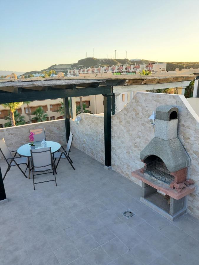 Ático dúplex en primera línea con piscina privada! Vera Exterior foto