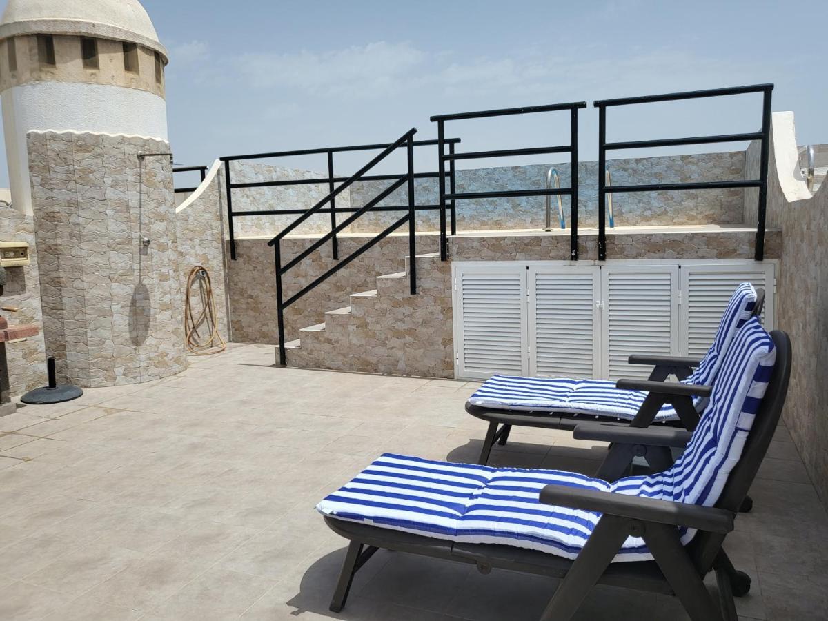 Ático dúplex en primera línea con piscina privada! Vera Exterior foto