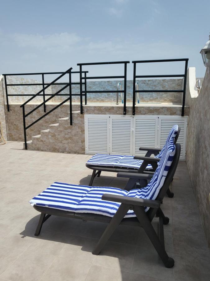 Ático dúplex en primera línea con piscina privada! Vera Exterior foto